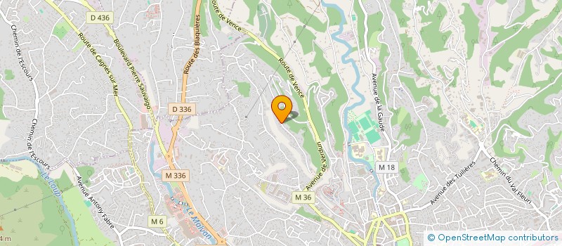 localisation de l'entreprise LL 06 à CAGNES-SUR-MER