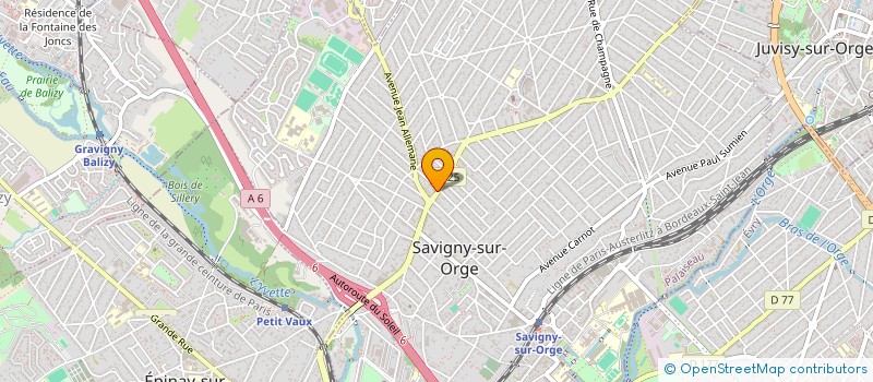 localisation de l'entreprise LL 2 à SOISY-SUR-SEINE