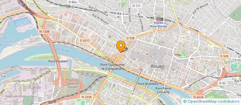 localisation de l'entreprise LL BIDAUD à ROUEN