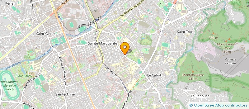 localisation de l'entreprise LL COIFFURE  MARSEILLE