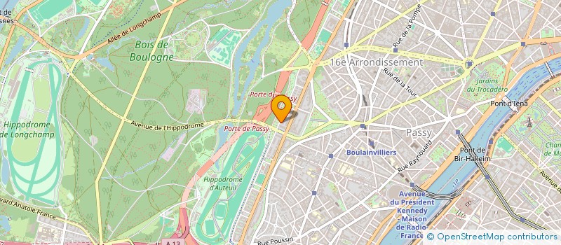 localisation de l'entreprise LL CONSULTING à PARIS