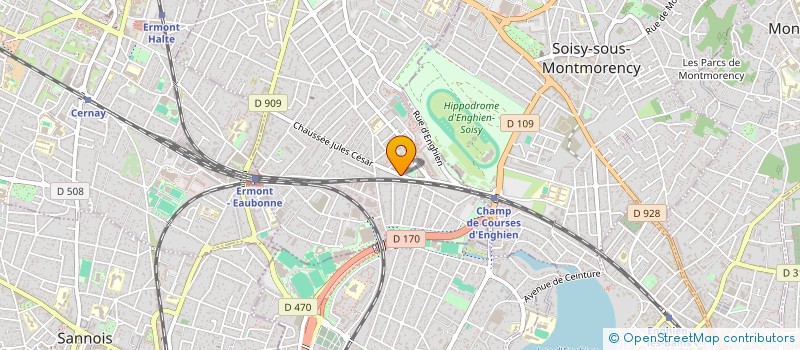 localisation de l'entreprise LL CONSULTING à EAUBONNE