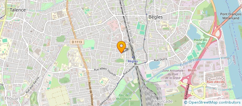 localisation de l'entreprise LL CONSULTING à BEGLES