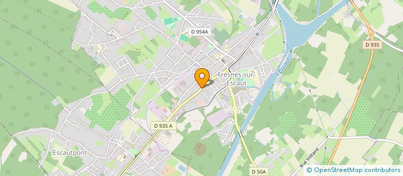 localisation de l'entreprise LL ETUDES  FRESNES-SUR-ESCAUT