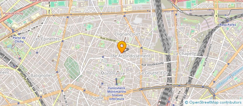 localisation de l'entreprise LL EVENT à SAINT-OUEN-SUR-SEINE