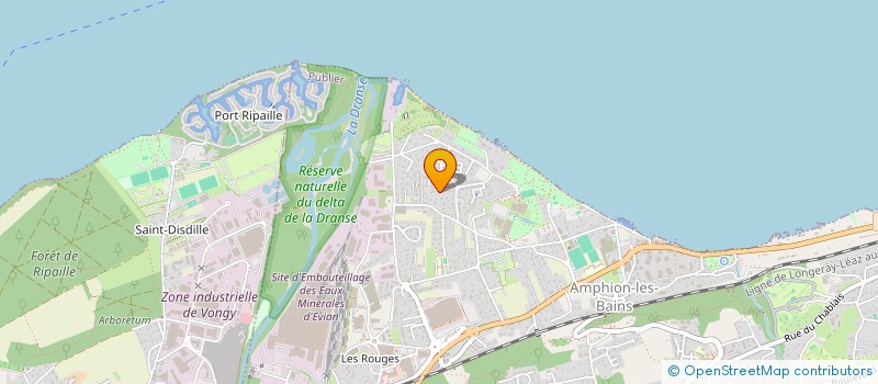 localisation de l'entreprise LL IMMO  PUBLIER