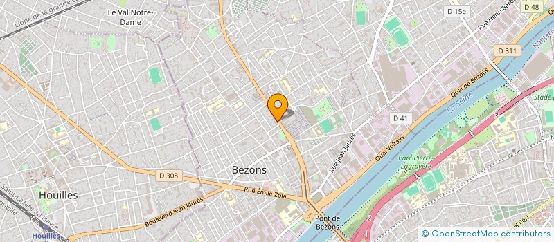 localisation de l'entreprise LL INTERIORS à BEZONS