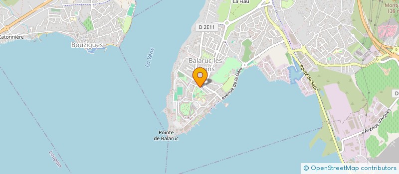 localisation de l'entreprise LL PIZZAS à BALARUC-LES-BAINS