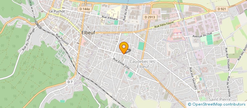 localisation de l'entreprise LL PRESTA  CAUDEBEC-LES-ELBEUF