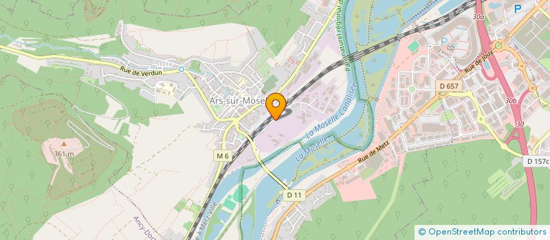 localisation de l'entreprise LL2LOC  ARS-SUR-MOSELLE