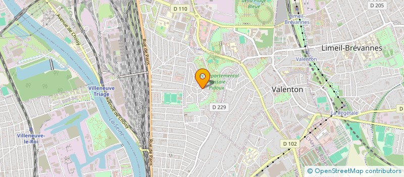 localisation de l'entreprise LLA  VILLENEUVE-SAINT-GEORGES