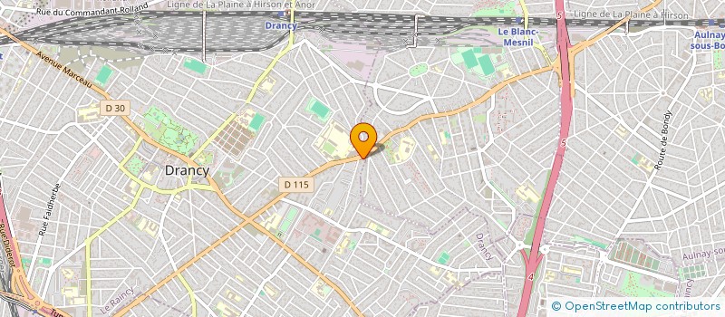 localisation de l'entreprise LLA DIAGNOSTIC à DRANCY
