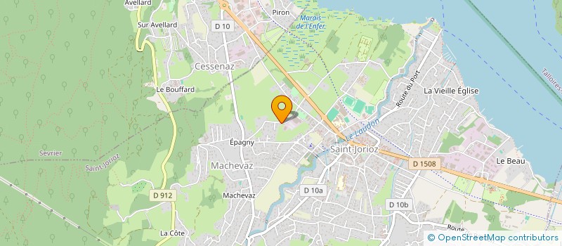 localisation de l'entreprise LLA HORIZONS  SAINT-JORIOZ