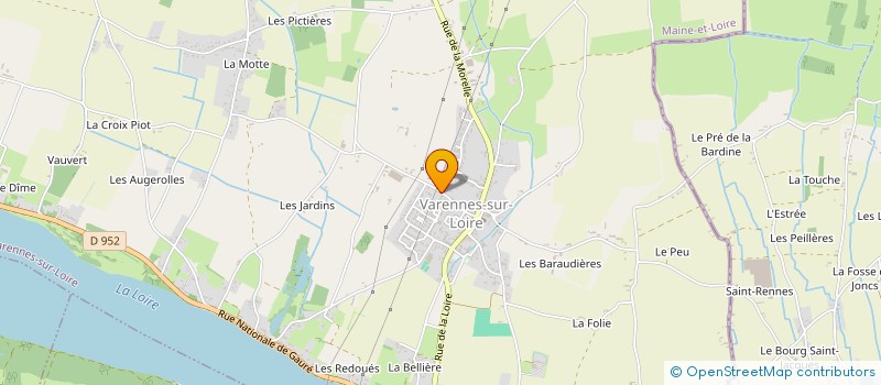 localisation de l'entreprise LLA IMMO  VARENNES-SUR-LOIRE