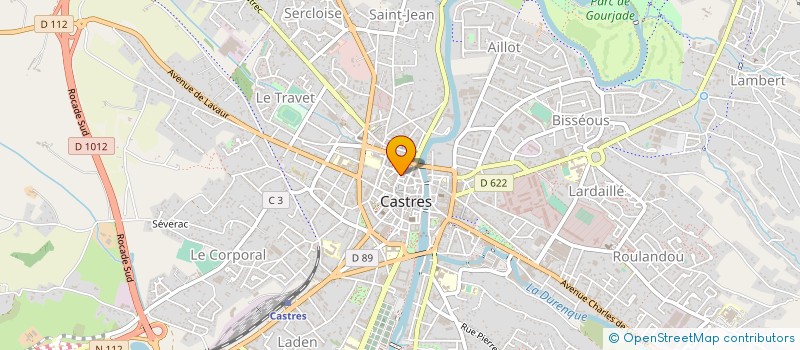 localisation de l'entreprise LLA PELUQUERIA  CASTRES