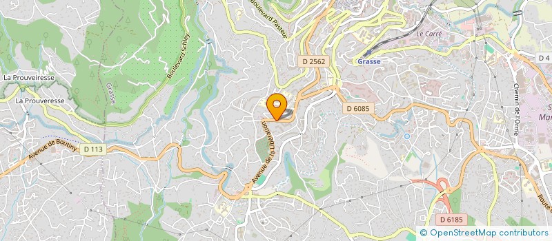 localisation de l'entreprise LLABRES ANDRE à GRASSE