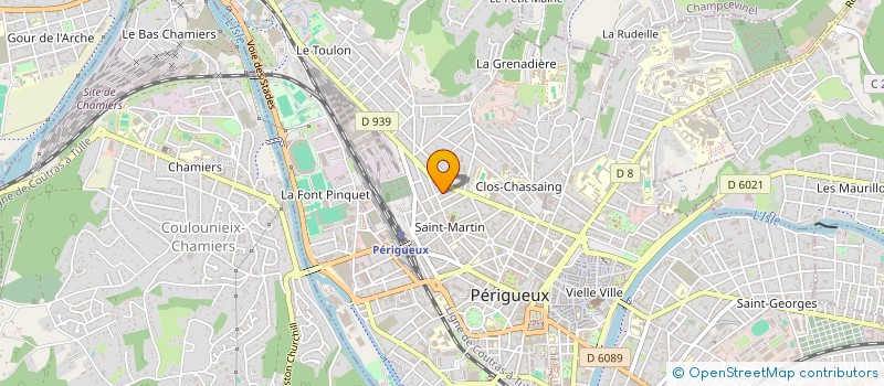 localisation de l'entreprise LLACRE à PERIGUEUX