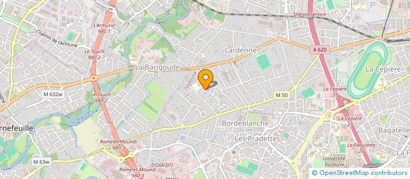 localisation de l'entreprise LLAGONE à TOULOUSE