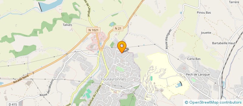 localisation de l'entreprise LLAGOSTERA à FOULAYRONNES