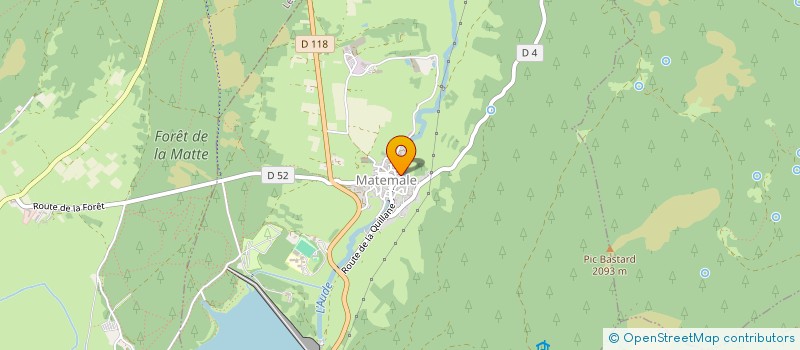 localisation de l'entreprise LLAGOUN' FET  LA LLAGONNE