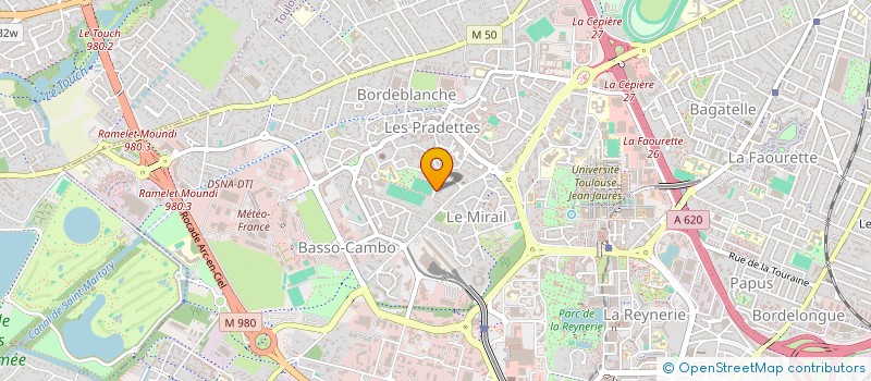 localisation de l'entreprise LLAMAS à TOULOUSE