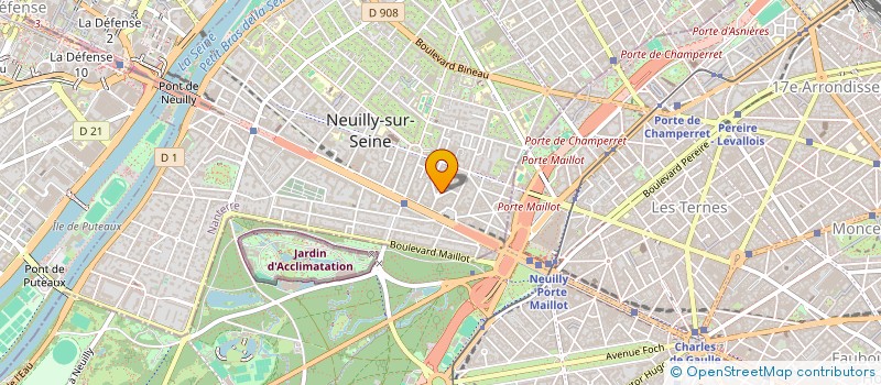 localisation de l'entreprise LLAMAS POUGET PRIVAT à NEUILLY-SUR-SEINE