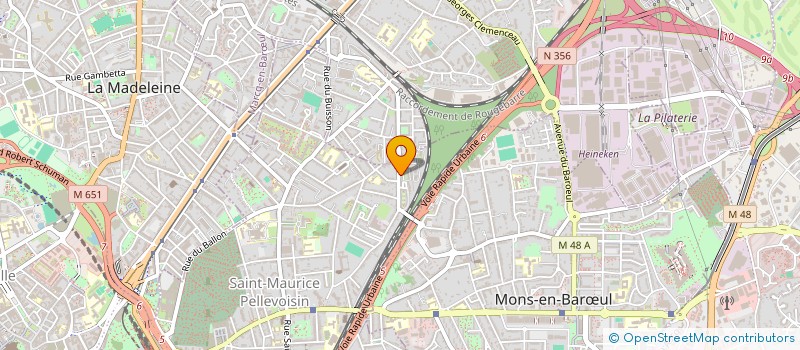 localisation de l'entreprise LLAMBDA à LILLE