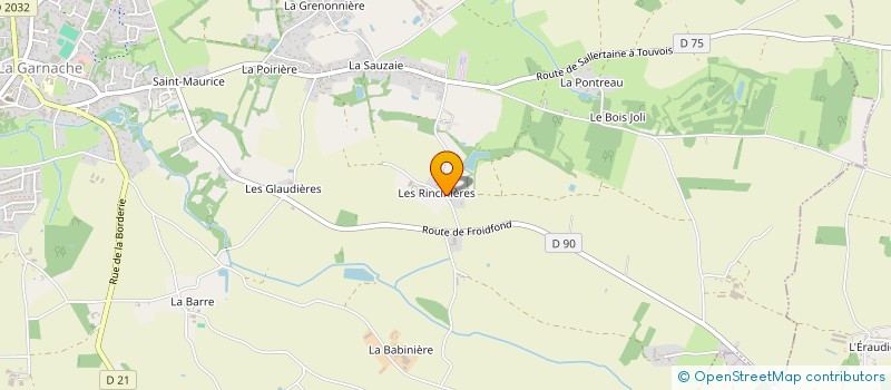 localisation de l'entreprise LLAMI  LA GARNACHE