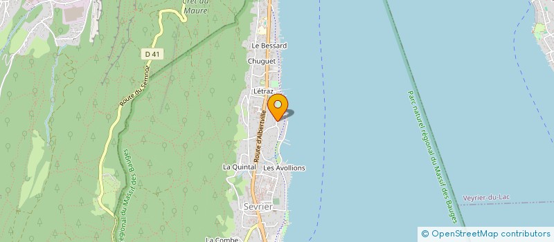 localisation de l'entreprise LLAO LLAO  SEVRIER