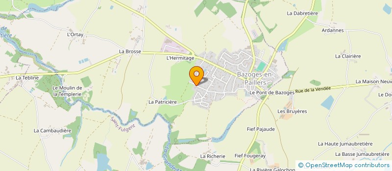 localisation de l'entreprise LLAO LLAO DEVELOPPEMENT à BAZOGES-EN-PAILLERS