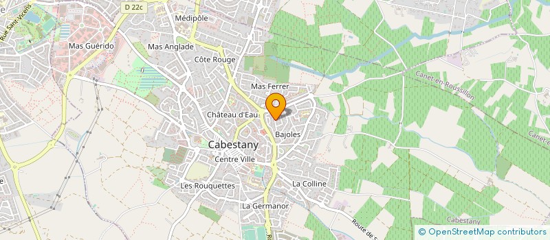 localisation de l'entreprise LLATY à CABESTANY