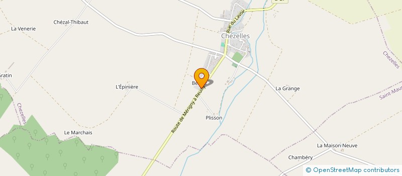 localisation de l'entreprise LLAVE AURELIEN SARL à CHEZELLES