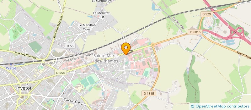 localisation de l'entreprise LLB à YVETOT