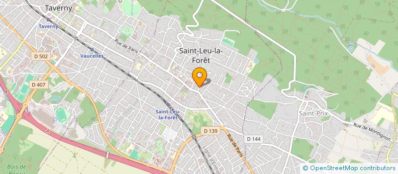 localisation de l'entreprise LLB CAPITAL  SAINT-LEU-LA-FORET