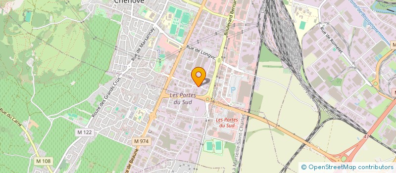 localisation de l'entreprise LLB IMMO à CHENOVE