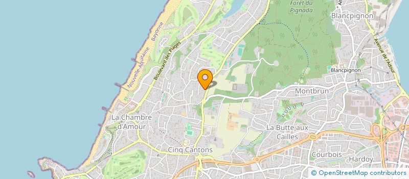 localisation de l'entreprise LLB2  ANGLET