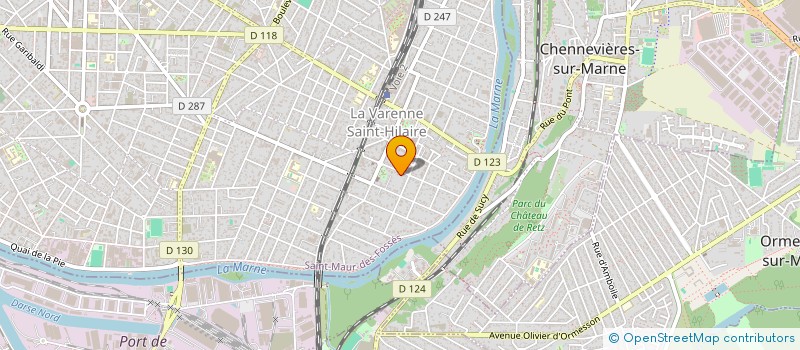 localisation de l'entreprise LLB877  PARIS