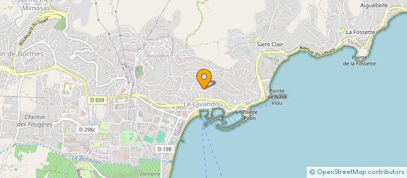 localisation de l'entreprise LLC à LE LAVANDOU