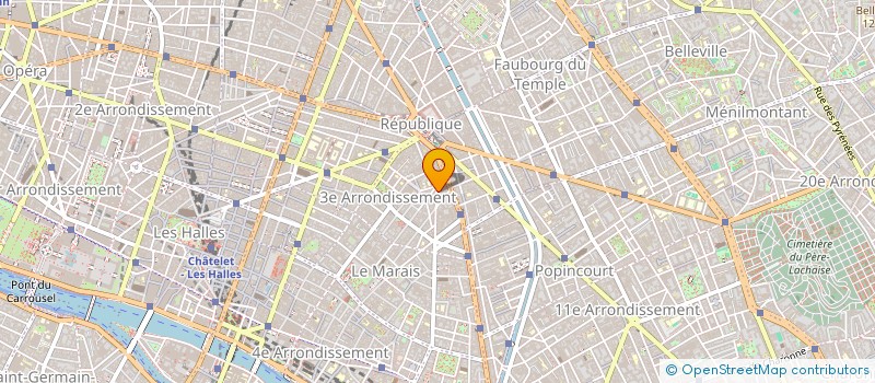 localisation de l'entreprise LLC  PARIS