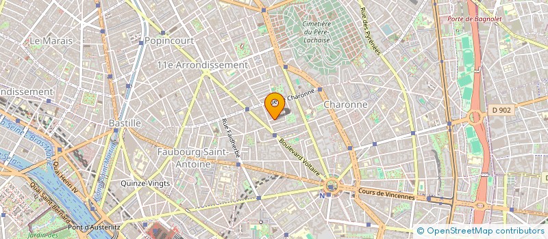 localisation de l'entreprise LLC  PARIS