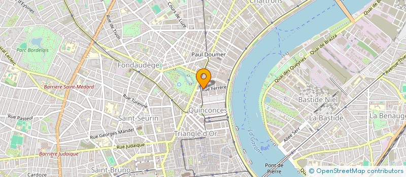 localisation de l'entreprise LLC CONSEILS  BORDEAUX