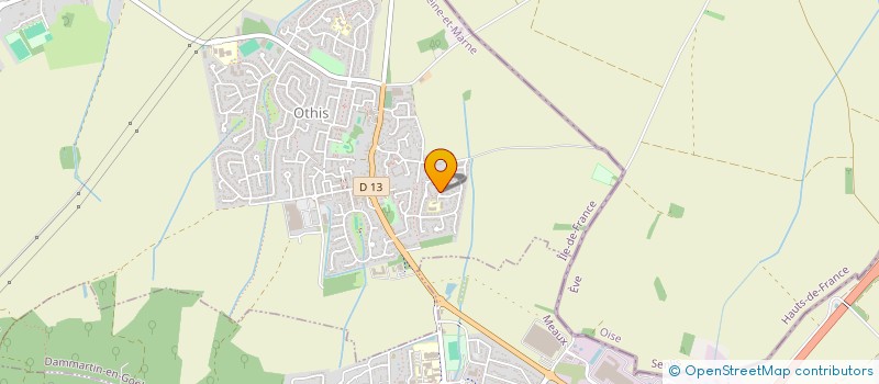 localisation de l'entreprise LLC.F.A  OTHIS