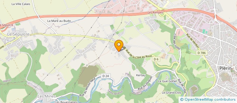 localisation de l'entreprise LLC IMMO  PLERIN