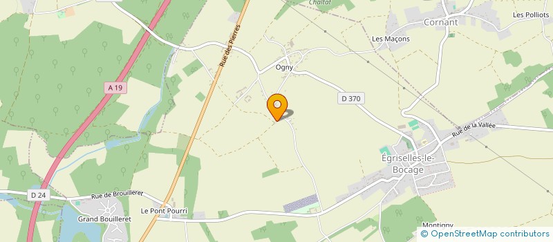 localisation de l'entreprise LLC INVESTISSEMENTS  EGRISELLES-LE-BOCAGE