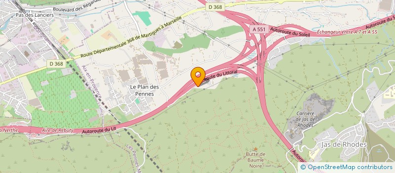 localisation de l'entreprise LLC TRANSPORT à LES PENNES MIRABEAU