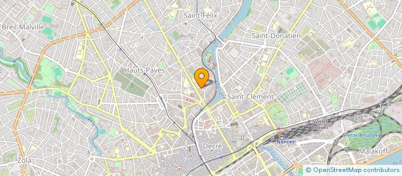 localisation de l'entreprise LLC5  NANTES