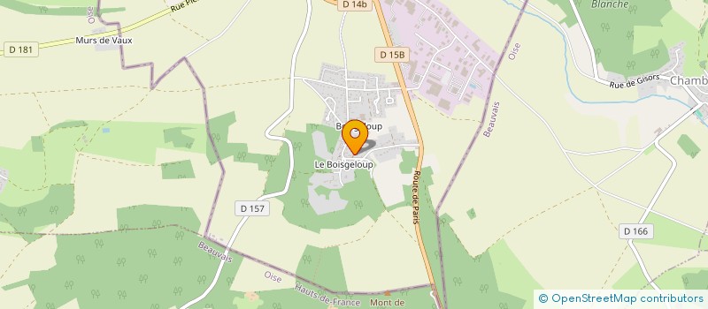 localisation de l'entreprise LLCG à GISORS