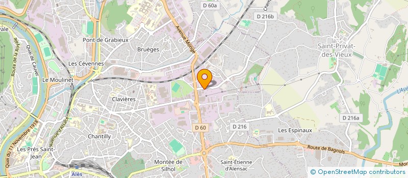 localisation de l'entreprise LLCJPB  ALES