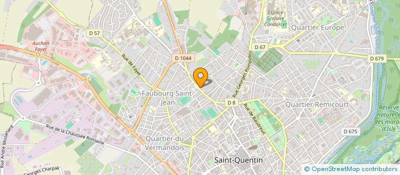 localisation de l'entreprise LLCOCHET à SAINT QUENTIN