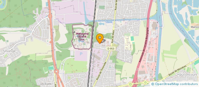 localisation de l'entreprise LLCS  MAIZIERES-LES-METZ